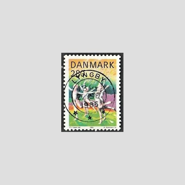 FRIMRKER DANMARK | 1985 - AFA 836 - Sport - 2,80 Kr. flerfarvet - Pragt Stemplet Lyngby