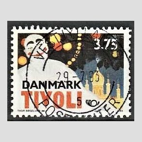 FRIM�RKER DANMARK | 1993 - AFA 1043 - Turisme - 3,75 Kr. flerfarvet - Pragt Stemplet