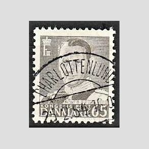 FRIMRKER DANMARK | 1952-53 - AFA 340 - Fr. IX 65 re gr - Lux Stemplet Charlottenlund
