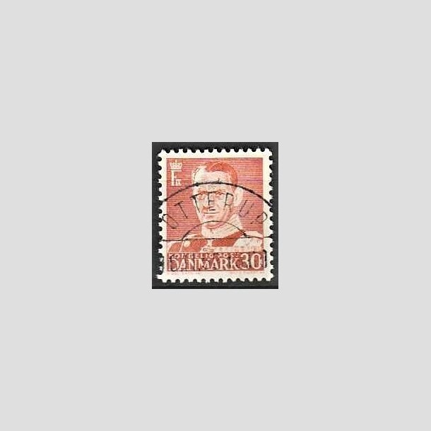 FRIMRKER DANMARK | 1952-53 - AFA 337 - Fr. IX 30 re rd - Lux Stemplet Otterup