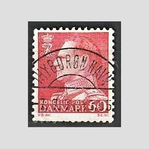 FRIMRKER DANMARK | 1967 - AFA 461 - Fr. IX 60 re rd - Lux Stemplet Thyborn Havn