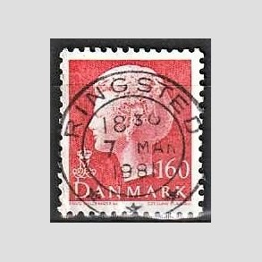 FRIMRKER DANMARK | 1981 - AFA 715 - Dronning Margrethe - 160 re rd - Pragt Stemplet Ringsted