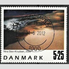 FRIMRKER DANMARK | 2000 - AFA 1262 - Frimrkekunst 3. - 5,25 Kr. 2000 - Pragt Stemplet Kbenhavn K
