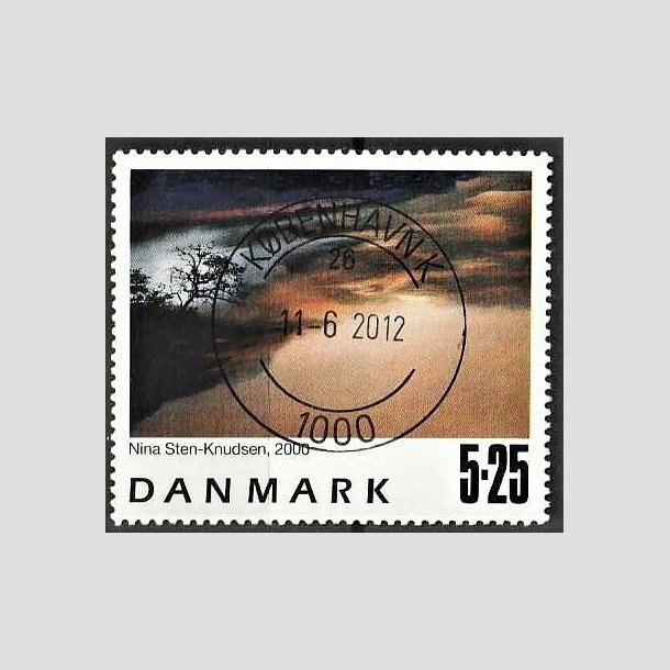 FRIMRKER DANMARK | 2000 - AFA 1262 - Frimrkekunst 3. - 5,25 Kr. 2000 - Pragt Stemplet Kbenhavn K