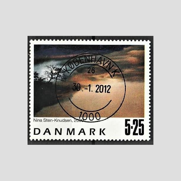 FRIMRKER DANMARK | 2000 - AFA 1262 - Frimrkekunst 3. - 5,25 Kr. 2000 - Pragt Stemplet Kbenhavn K