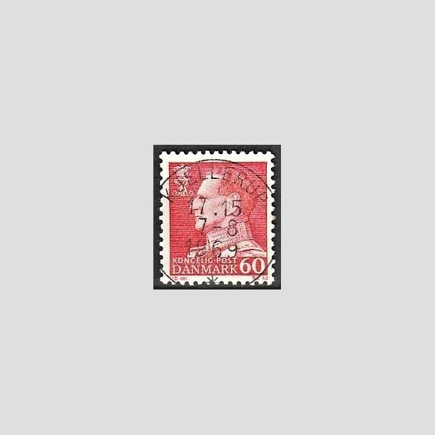 FRIMRKER DANMARK | 1967 - AFA 461 - Fr. IX 60 re rd - Lux Stemplet Kjellerup