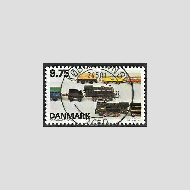 FRIMRKER DANMARK | 1995 - AFA 1105 - Dansk legetj - 8,75 Kr. flerfarvet - Pragt Stemplet