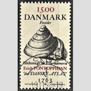 FRIM�RKER DANMARK | 1998 - AFA 1194 - Fossiler - 15,00 Kr. flerfarvet - Lux Stemplet Skive