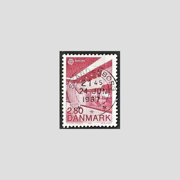 FRIMRKER DANMARK | 1987 - AFA 882 - Europamrker - 2,80 Kr. rd - Pragt Stemplet Skanderborg