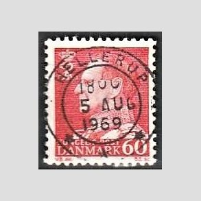 FRIMRKER DANMARK | 1967 - AFA 461 - Fr. IX 60 re rd - Lux Stemplet Hellerup