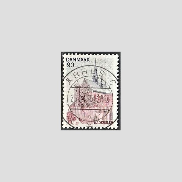 FRIMRKER DANMARK | 1975 - AFA 598 - Snderjylland - 90 re rd/brun/mrkbl - Pragt Stemplet rhus C