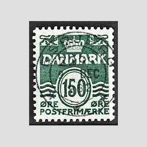 FRIM�RKER DANMARK | 1982 - AFA 749 - B�lgelinie 150 �re gr�n - Lux Stemplet Esbjerg