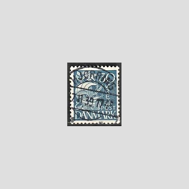 FRIMRKER DANMARK | 1934 - AFA 215 - Karavel 30 re bl Type I - Lux stemplet Hjrring