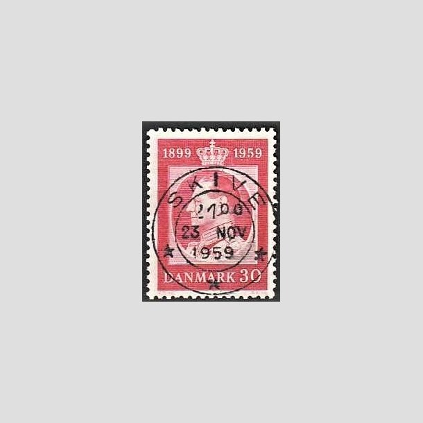 FRIMRKER DANMARK | 1959 - AFA 374 - Frederik IX 60 r - 30 re rd - Pragt Stemplet Skive