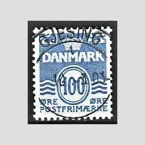 FRIM�RKER DANMARK | 1983 - AFA 771 - B�lgelinie - 100 �re lysbl� - Pragt Stemplet Gjesing