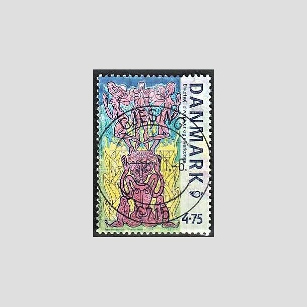 FRIMRKER DANMARK | 2006 - AFA 1460 - Mystiske vsener - 4,75 Kr. flerfarvet - Pragt Stemplet Gjesing