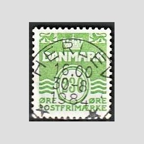 FRIM�RKER DANMARK | 1984 - AFA 789 - B�lgelinie - 230 �re lysgr�n - Pragt Stemplet Herlev