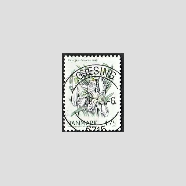 FRIMRKER DANMARK | 2006 - AFA 1455 - Forrsblomster - 4,75 Kr. Vintergk - Pragt Stemplet Gjesing