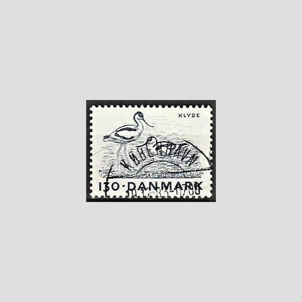 FRIMRKER DANMARK | 1975 - AFA 603 - Truede dyr - 130 re bl - Pragt Stemplet