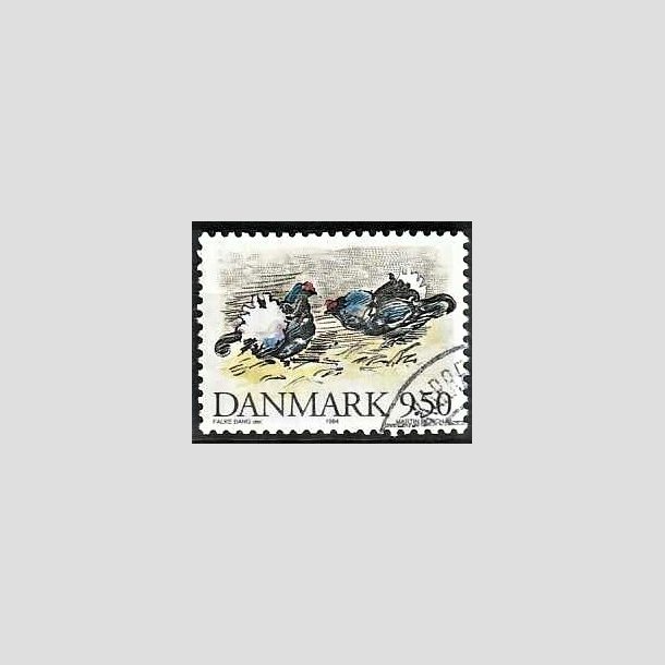 FRIMRKER DANMARK | 1994 - AFA 1079 - Truede danske dyr - 9,50 Kr. urfugl - God/bedre gennemsnitskvalitet - Stemplet