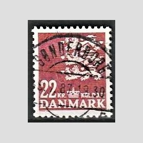 FRIMRKER DANMARK | 1987 - AFA 876 - Rigsvben 22 Kr. matrd - Lux Stemplet Snderborg