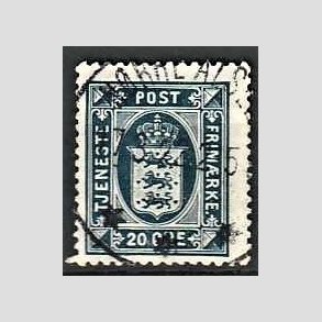 FRIMRKER DANMARK | 1914-20 - AFA 17 - 20 re mrkbl - Stemplet Nrre Als