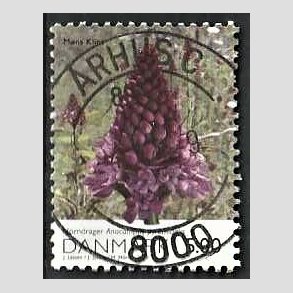FRIM�RKER DANMARK | 2009 - AFA 1571 - Danmarks natur II - 5,00 Kr. flerfarvet - Pragt Stemplet
