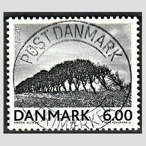FRIM�RKER DANMARK | 2002 - AFA 1316 - Landskabsbilleder - 6,00 Kr. Vestjylland - Pragt Stemplet