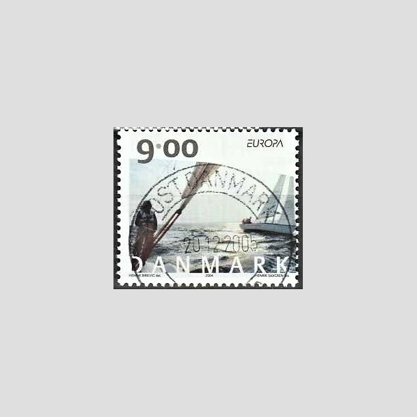 FRIMRKER DANMARK | 2004 - AFA 1397 - Europamrker - 9,00 Kr. flerfarvet - Pragt Stemplet