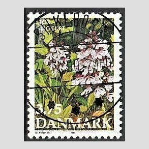 FRIMRKER DANMARK | 1990 - AFA 972 - Dansk flora - 3,75 Kr. flerfarvet - Pragt Stemplet Silkeborg