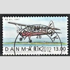 FRIM�RKER DANMARK | 2006 - AFA 1481 - Ellehammer - 13,00 Kr. flerfarvet - Pragt Stemplet