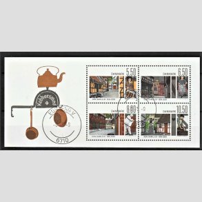 FRIM�RKER DANMARK | 2009 - AFA 1567 - Den Gamle By - 30,50 kr. Miniark - Lux Stemplet