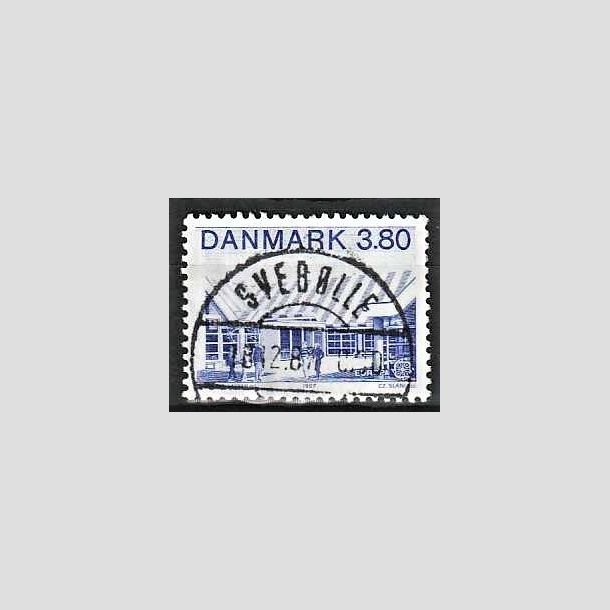 FRIMRKER DANMARK | 1987 - AFA 883 - Europamrker - 3,80 Kr. bl - Pragt Stemplet Sveblle
