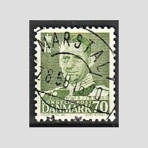 FRIMRKER DANMARK | 1950 - AFA 324 - Fr. IX 70 re mrkgrn - Lux Stemplet Marstal