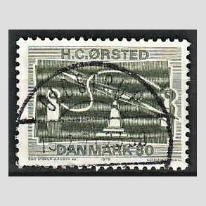 FRIM�RKER DANMARK | 1970 - AFA 500 - Electromagnetisme 150 �r - 80 �re gr�n - Pragt Stemplet Glostrup