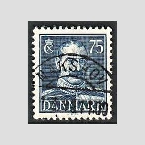 FRIMRKER DANMARK | 1946 - AFA 297 - Chr. X 75 re mrkbl - Lux Stemplet Nakskov