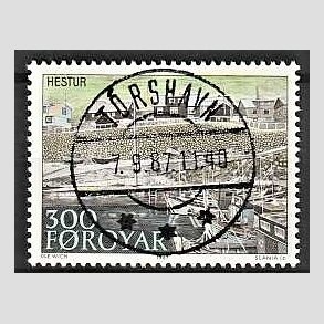 FRIM�RKER F�R�ERNE | 1987 - AFA 149 - �en Hestur - 300 �re flerfarvet - Lux Stemplet