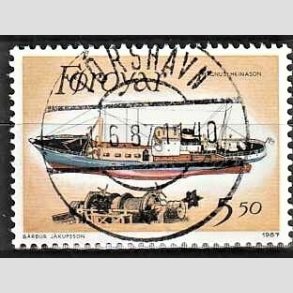 FRIM�RKER F�R�ERNE | 1987 - AFA 146 - Trawlere - 550 �re flerfarvet - Lux Stemplet