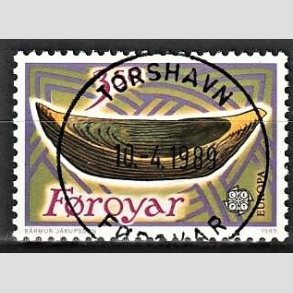 FRIM�RKER F�R�ERNE | 1989 - AFA 178 - Europam�rker. Leget�j - 3,50 kr. flerfarvet - Lux Stemplet