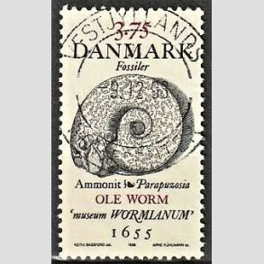 FRIM�RKER DANMARK | 1998 - AFA 1191 - Fossiler - 3,75 Kr. flerfarvet - Pragt Stemplet
