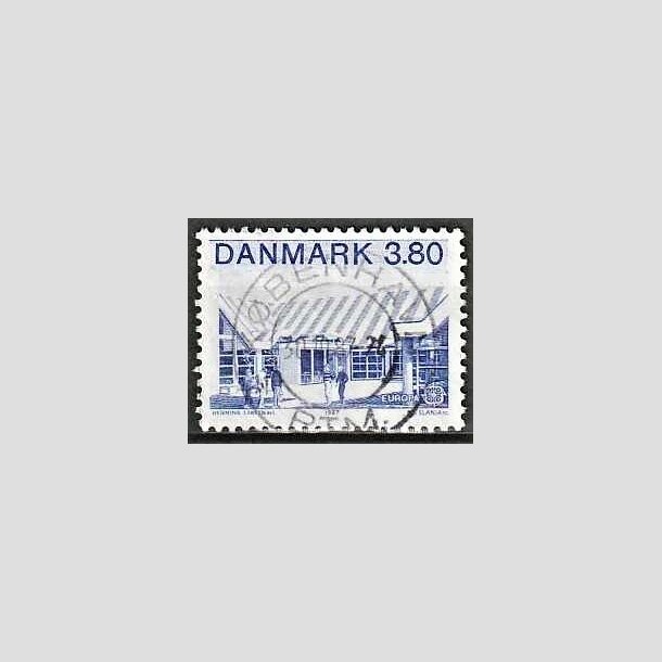 FRIMRKER DANMARK | 1987 - AFA 883 - Europamrker - 3,80 Kr. bl - Pragt Stemplet Kbenhavn