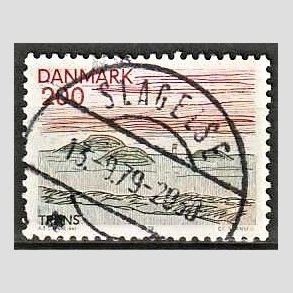 FRIM�RKER DANMARK | 1979 - AFA 688 - Nordjylland - 200 �re flerfarvet - Pragt Stemplet Slagelse
