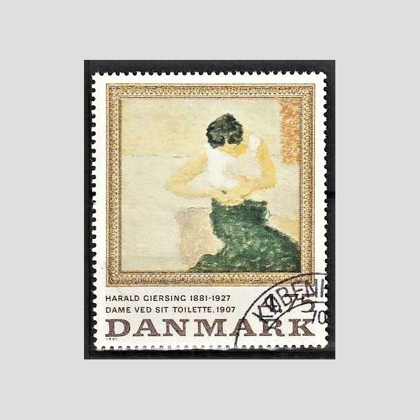 FRIMRKER DANMARK | 1991 - AFA 1005 - Maleriserie 4. - 4,75 Kr. Harald Giersing - God/Bedre gennemsnitskvalitet - Stemplet