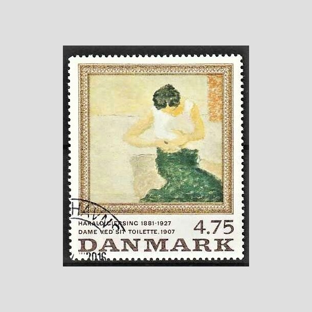 FRIMRKER DANMARK | 1991 - AFA 1005 - Maleriserie 4. - 4,75 Kr. Harald Giersing - God/Bedre gennemsnitskvalitet - Stemplet