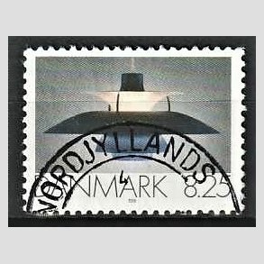 FRIMRKER DANMARK | 1991 - AFA 0998 - Dansk Brugskunst - 8,25 Kr. flerfarvet - Pnt Stemplet