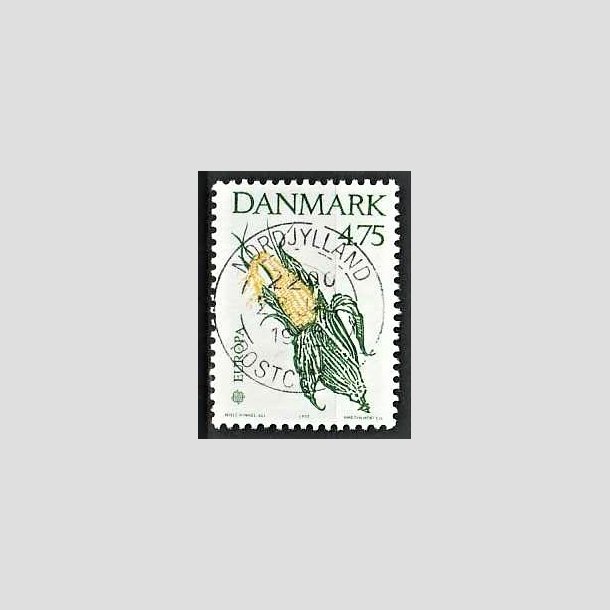 FRIMRKER DANMARK | 1992 - AFA 1015 - Europamrke Columbus - 4,75 Kr. grn/gul - Pragt Stemplet