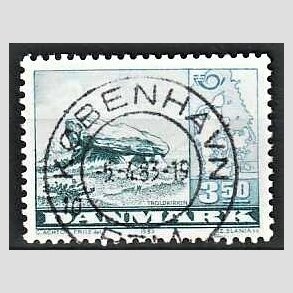 FRIM�RKER DANMARK | 1983 - AFA 770 - F�llesnordisk udgave - 3,50 Kr. bl� - Pragt Stemplet