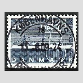 FRIM�RKER DANMARK | 1962 - AFA 409 - Selandia - 60 �re bl� - Pragt Stemplet 
