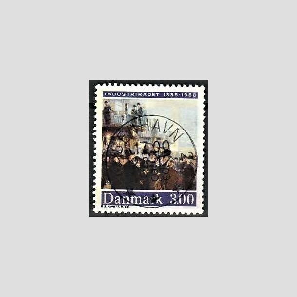 FRIMRKER DANMARK | 1988 - AFA 913 - Industrirdet 150 r - 3,00 Kr. flerfarvet - Pragt Stemplet Kbenhavn 21