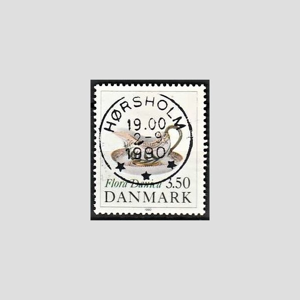 FRIMRKER DANMARK | 1990 - AFA 967 - Flora Danica 200 r - 3,50 Kr. flerfarvet - Pragt Stemplet Hrsholm